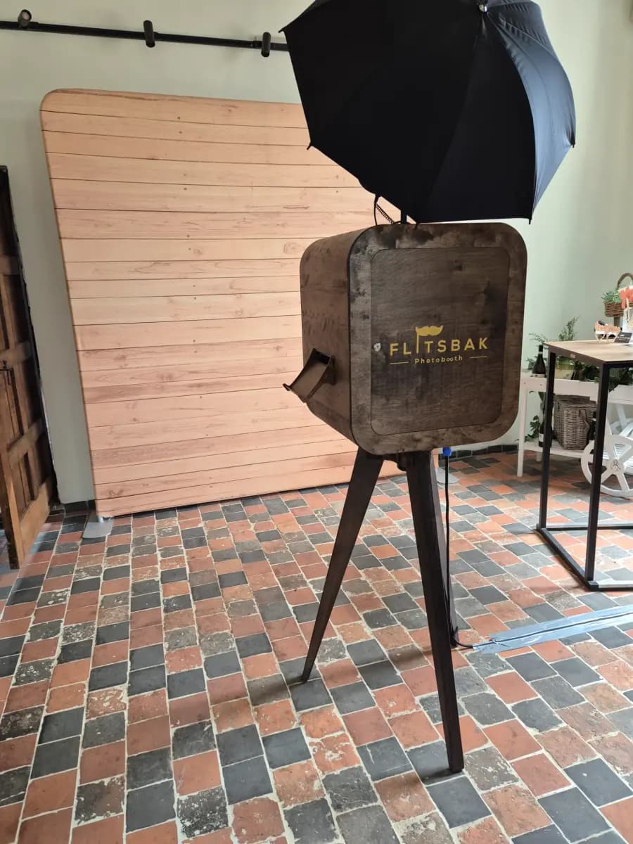 Feestmoment vastgelegd met photobooth in Hof van Riemen